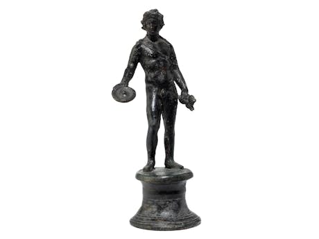 Bronzefigur des Apollo